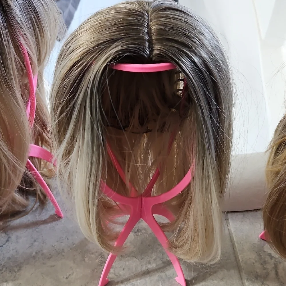 Stylish Ombre Blonde Wig - Picture 1 of 4